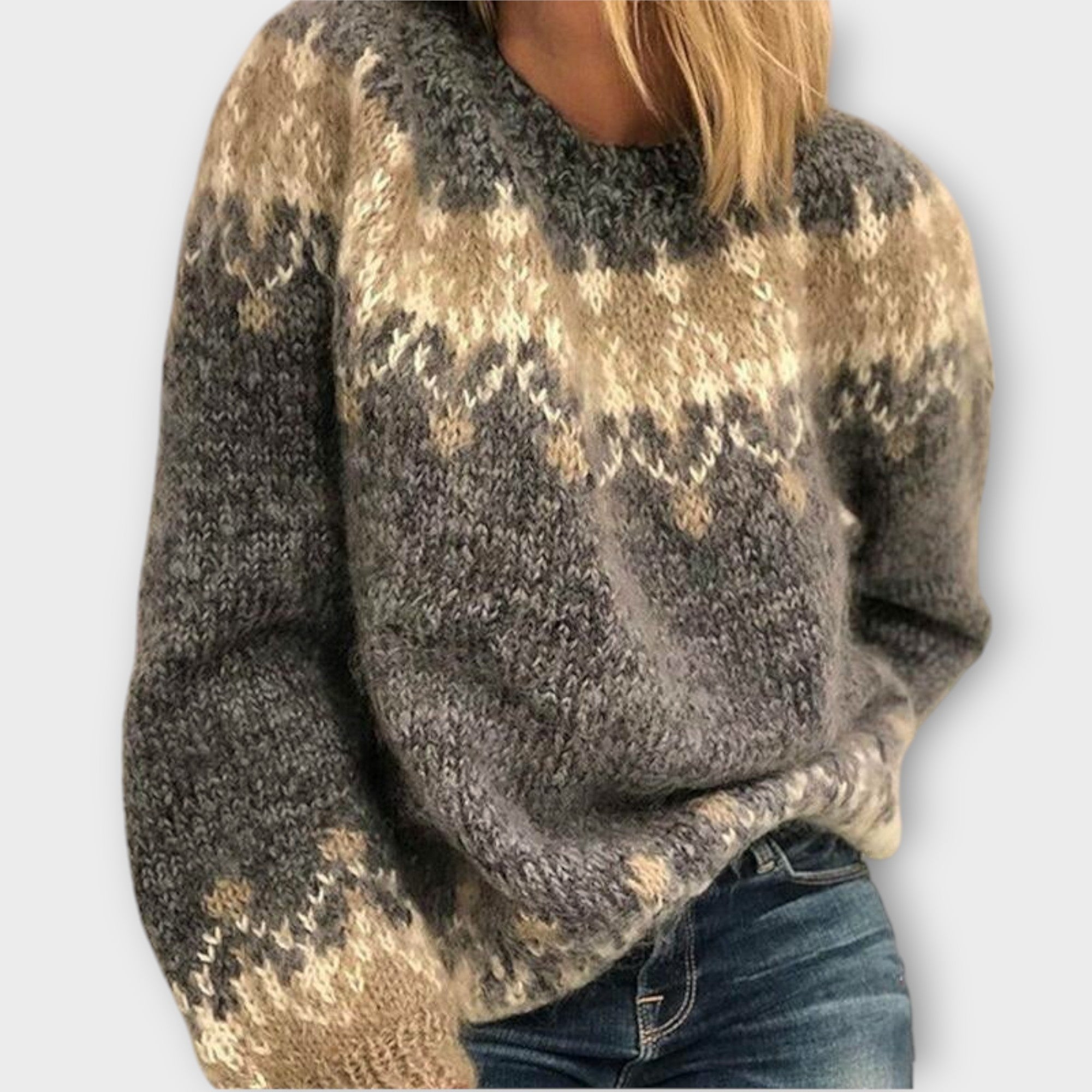 Maja – Knitted & Cozy Cotton Sweater