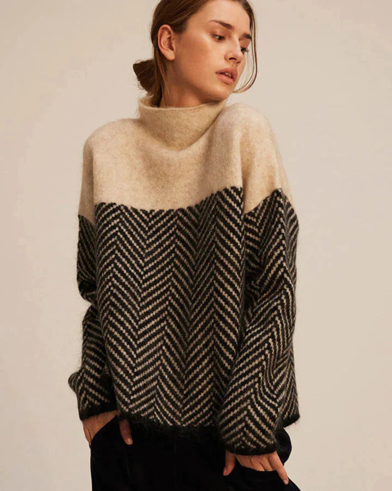 Maeve - Soft Cashmere Turtleneck Sweater