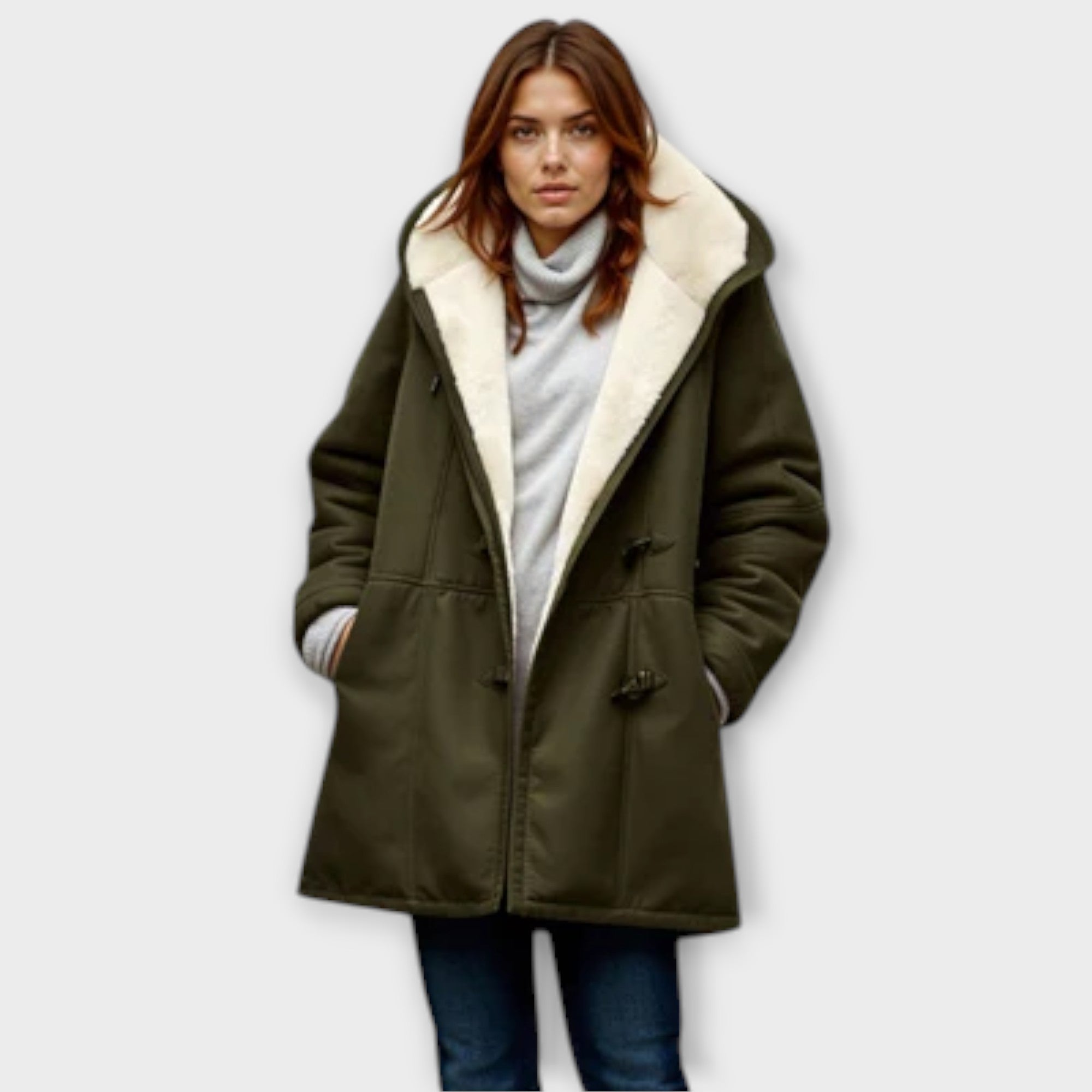 Antonia - Cozy Faux Fur-Lined Coat