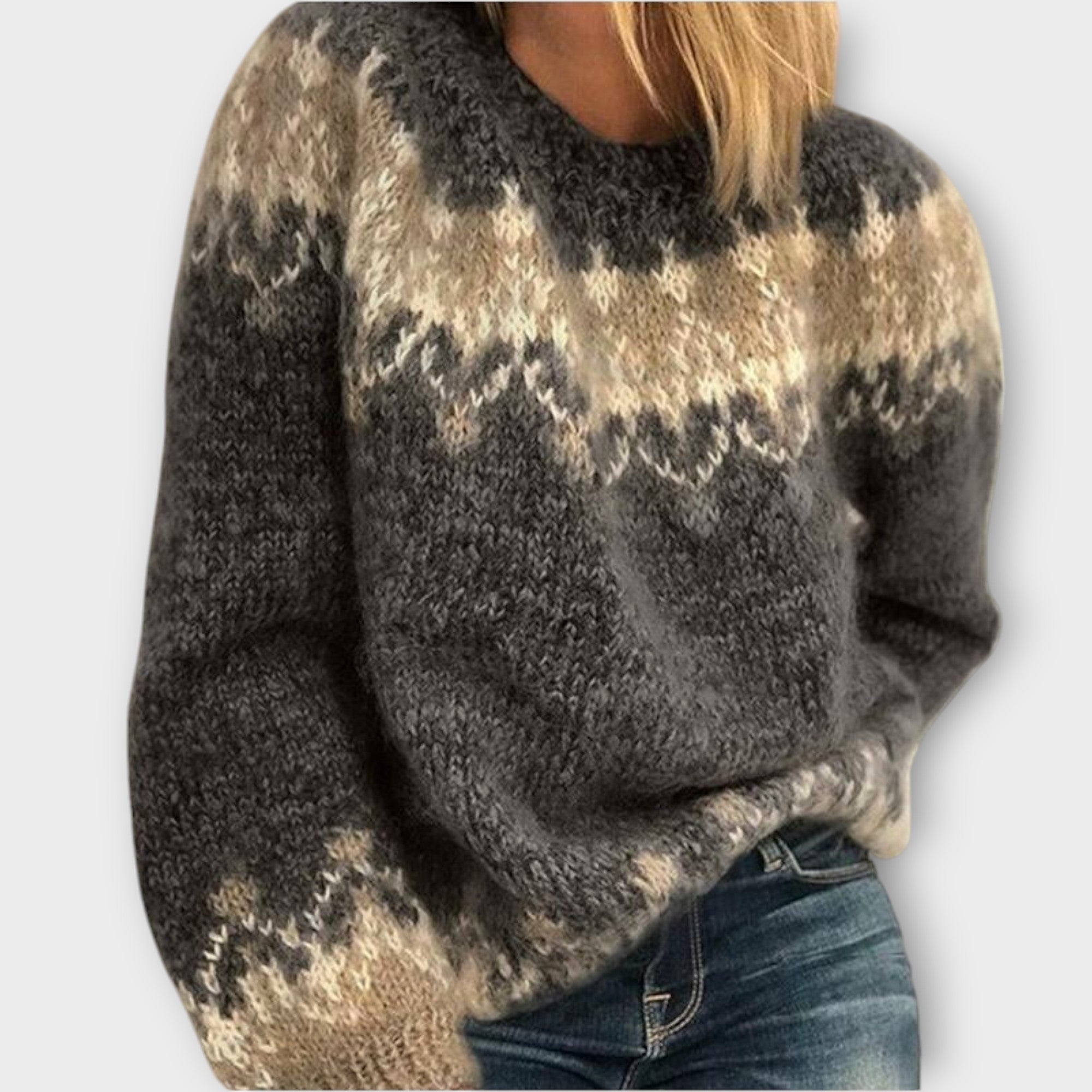 Maja – Knitted & Cozy Cotton Sweater