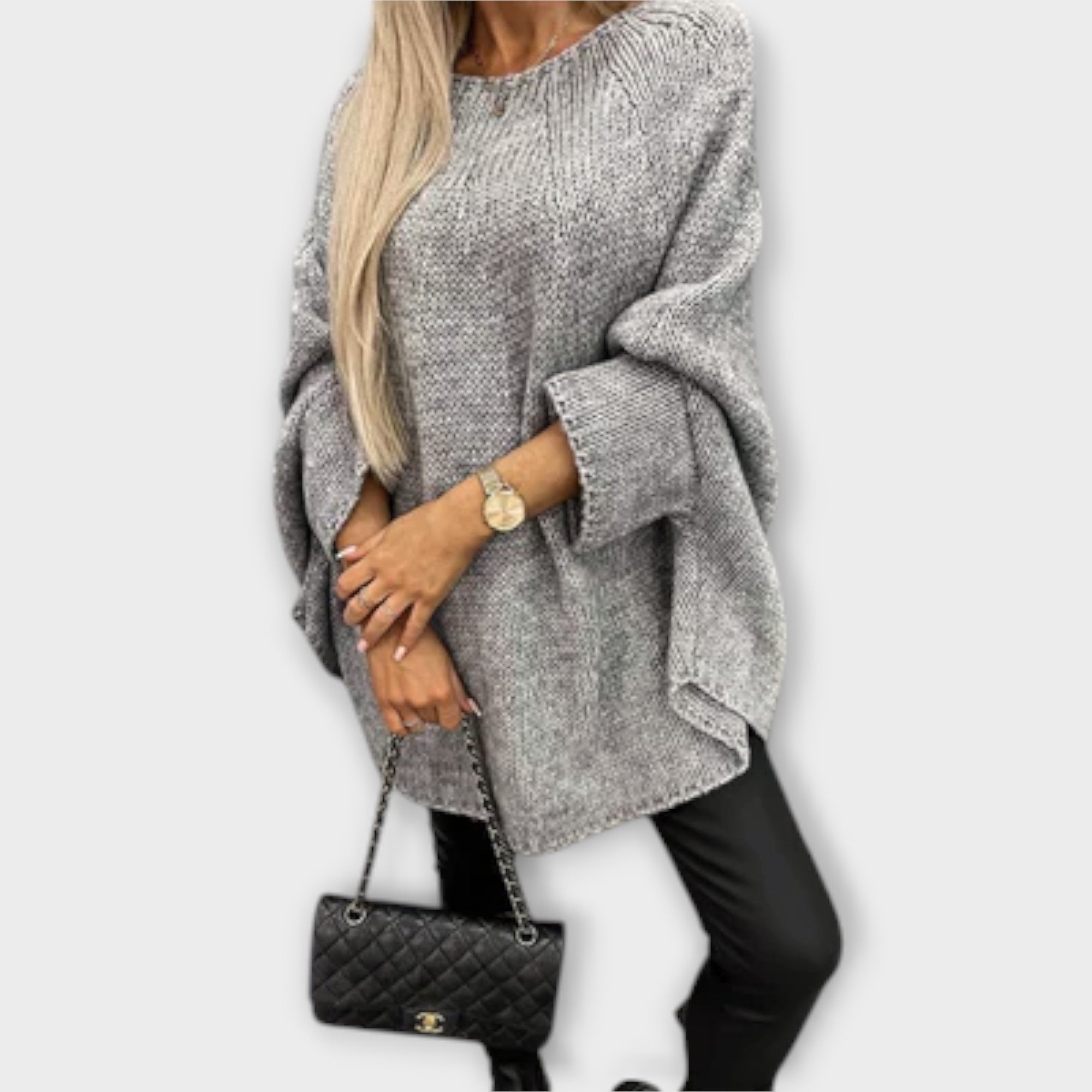 Isabelle - Stylish Women's Sweater with Crew Neck