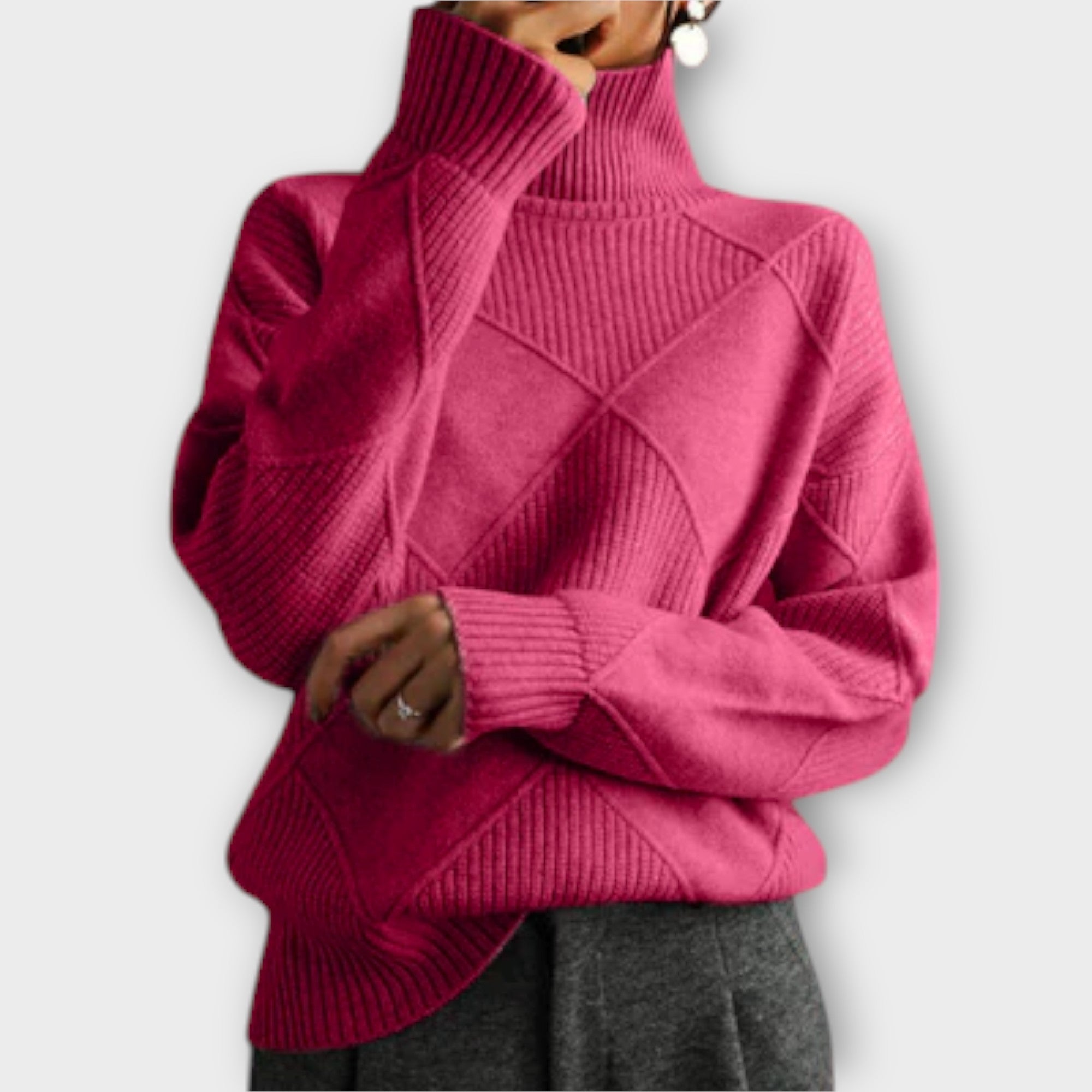 Melanie - Cozy Cashmere Turtleneck Sweater