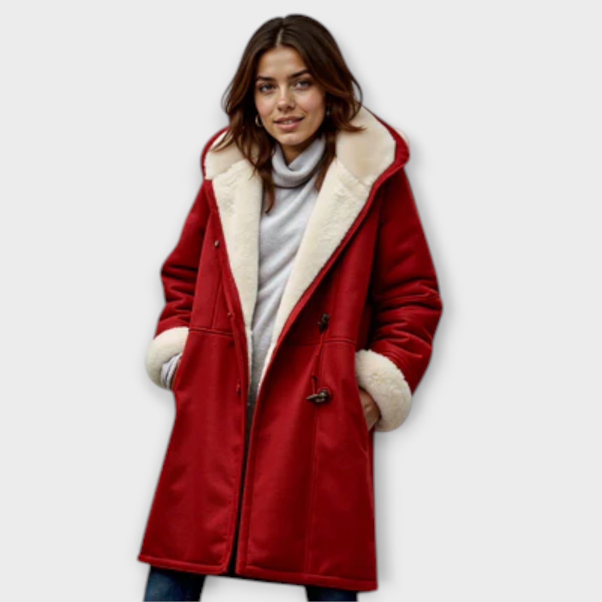 Antonia - Cozy Faux Fur-Lined Coat