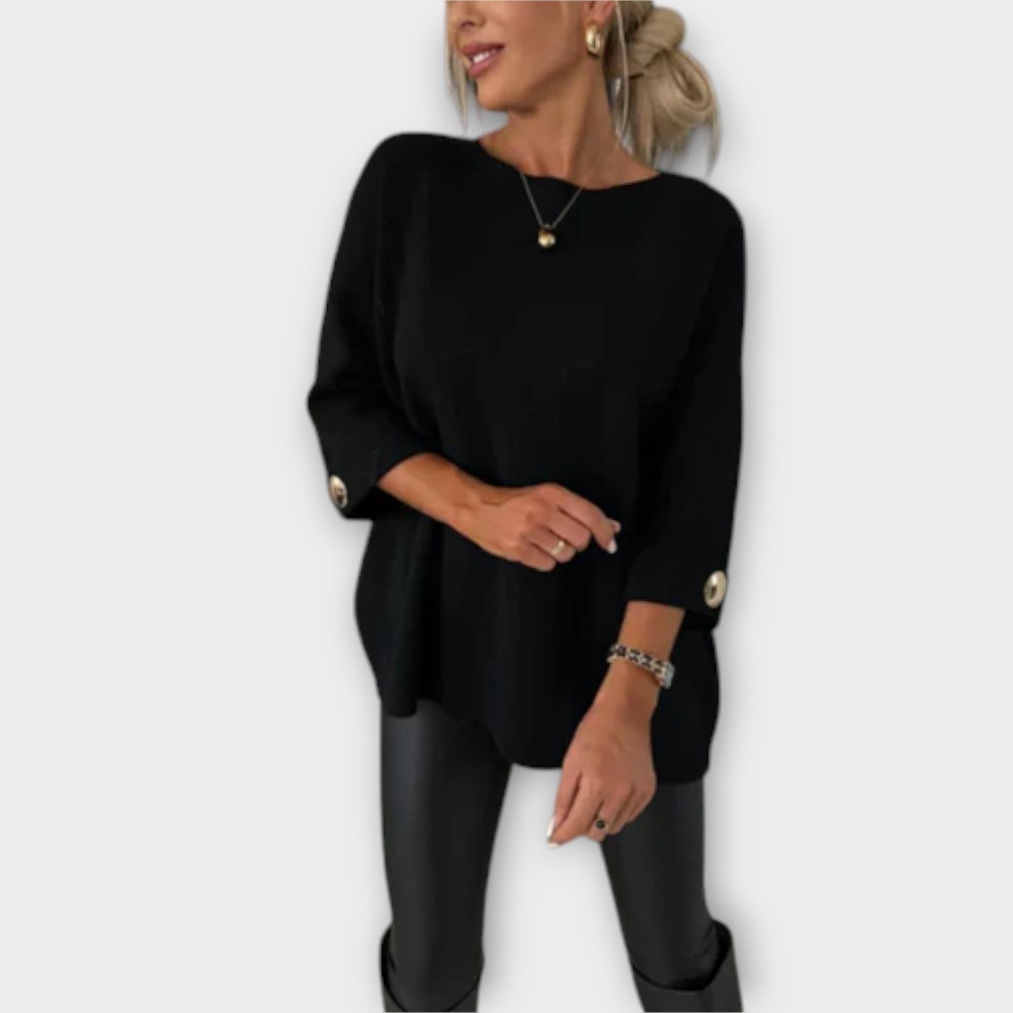 Isabella - Elegant Knit Blouse