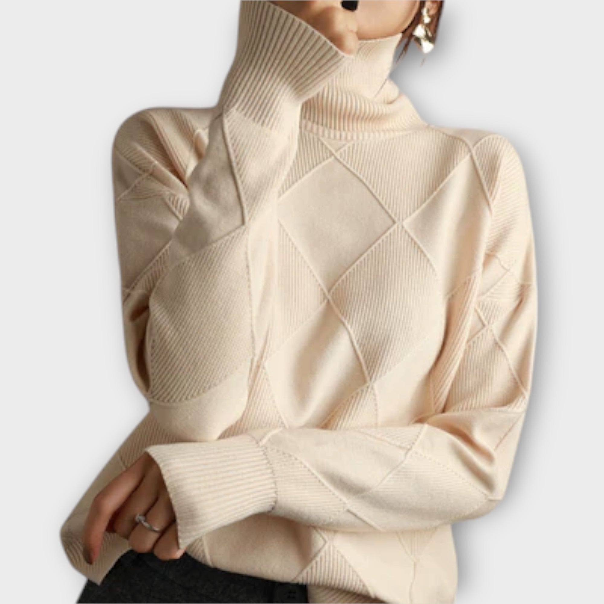 Melanie - Cozy Cashmere Turtleneck Sweater