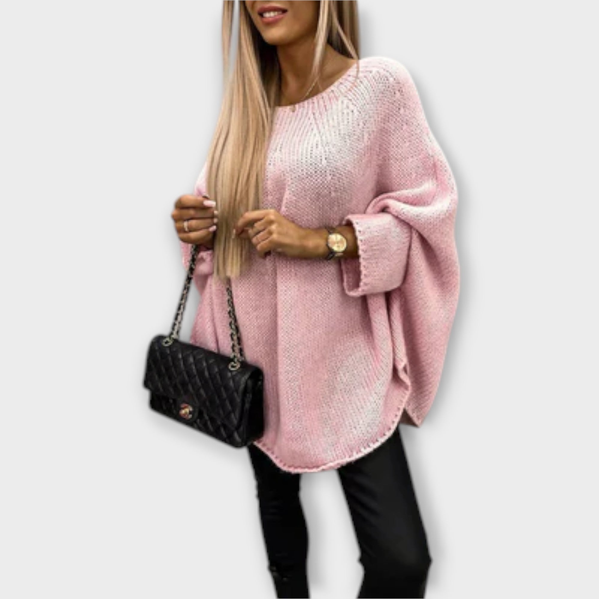 Isabelle - Stylish Women's Sweater with Crew Neck