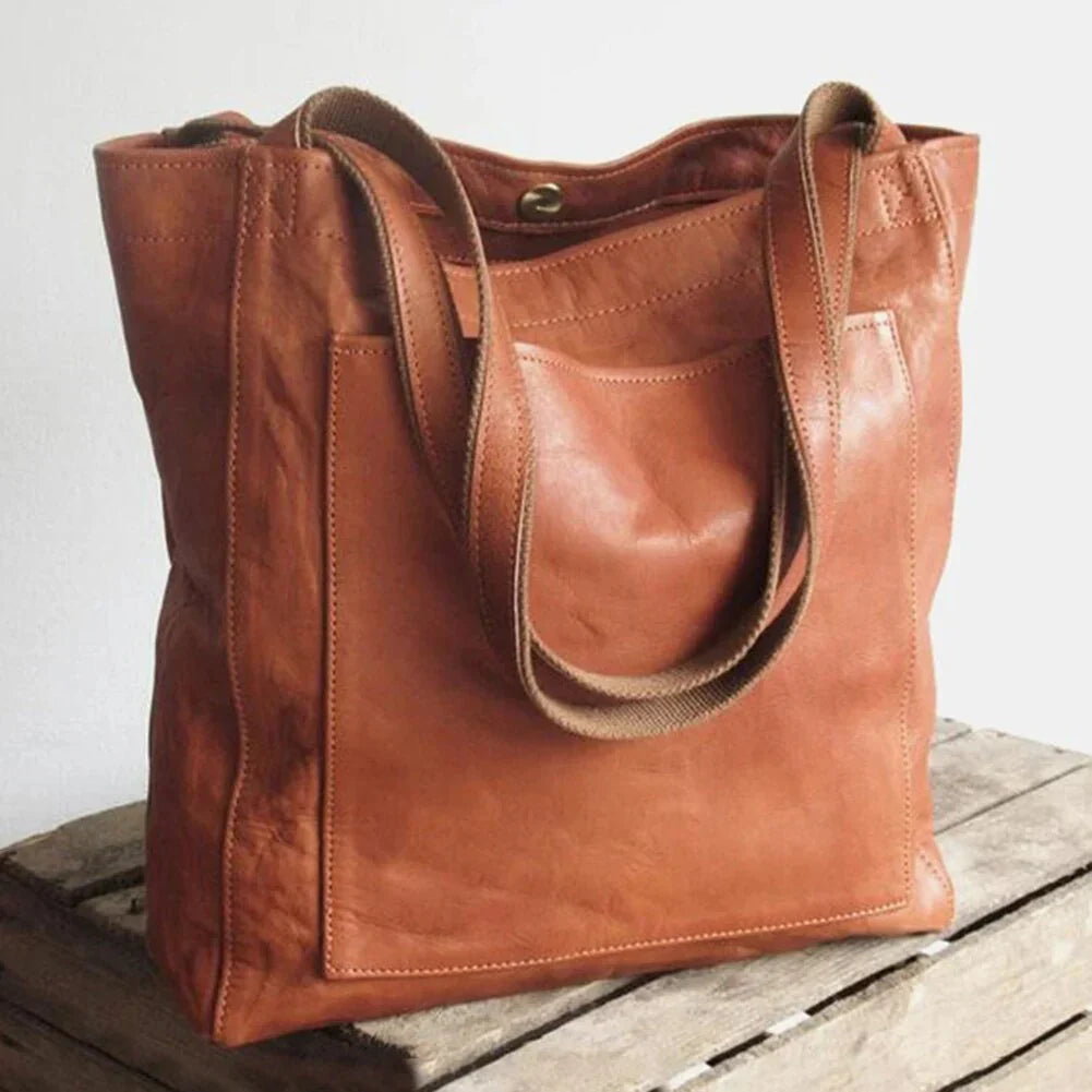 Elegant and Practical Leather Handbag