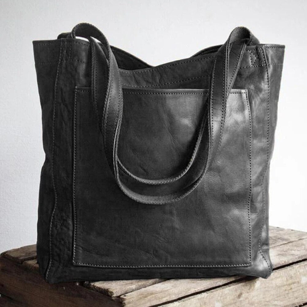 Elegant and Practical Leather Handbag