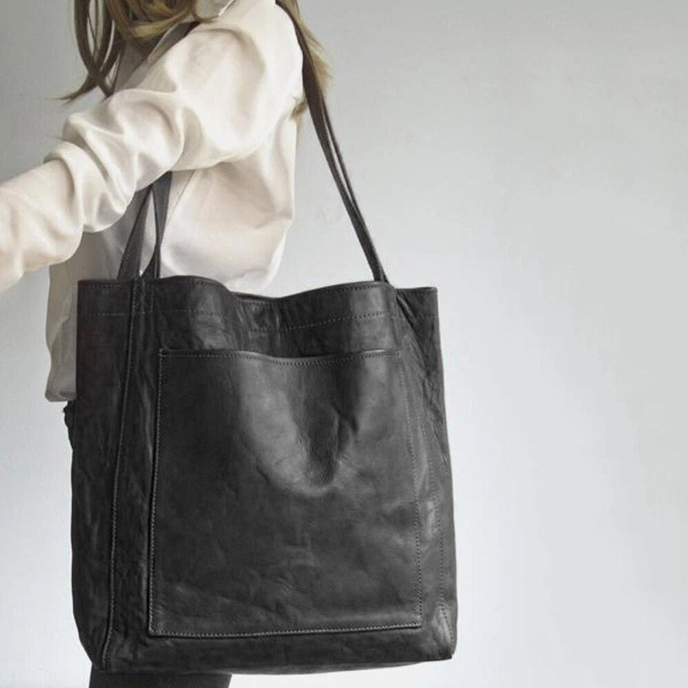 Elegant and Practical Leather Handbag