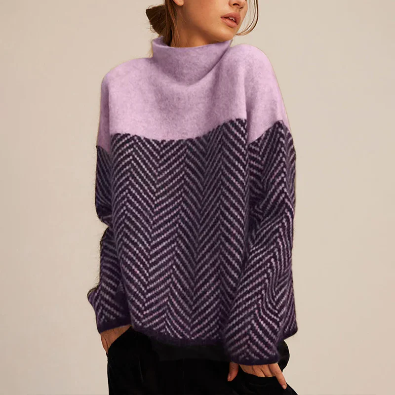 Maeve - Soft Cashmere Turtleneck Sweater