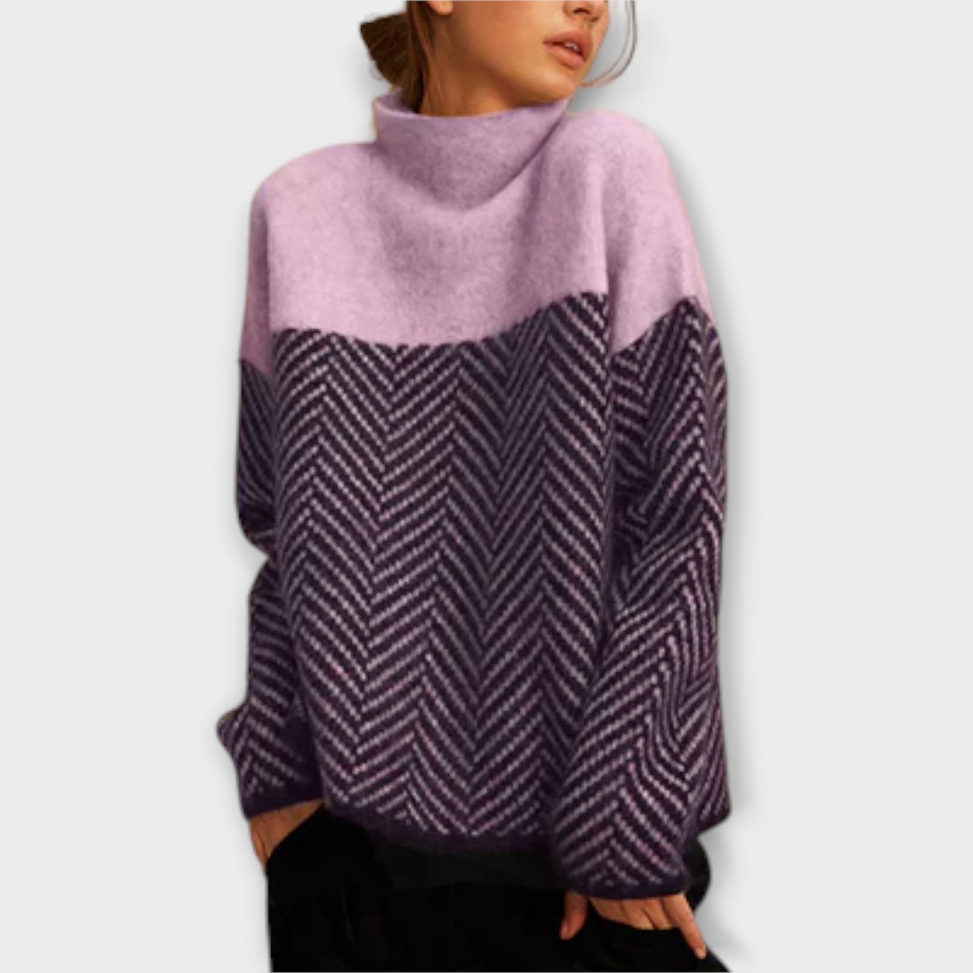 Maeve - Soft Cashmere Turtleneck Sweater