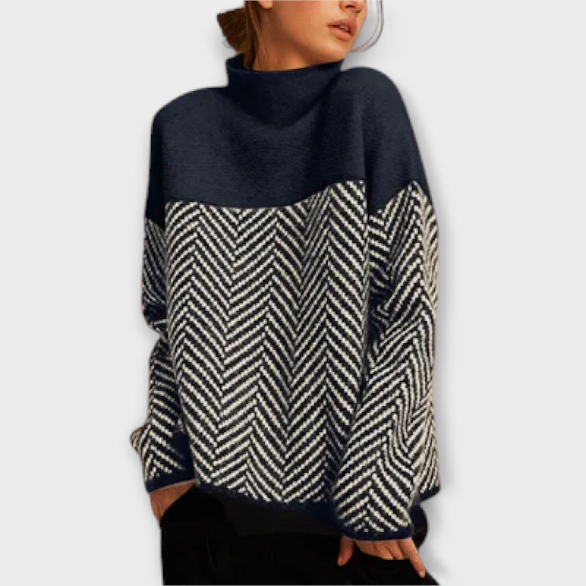 Maeve - Soft Cashmere Turtleneck Sweater