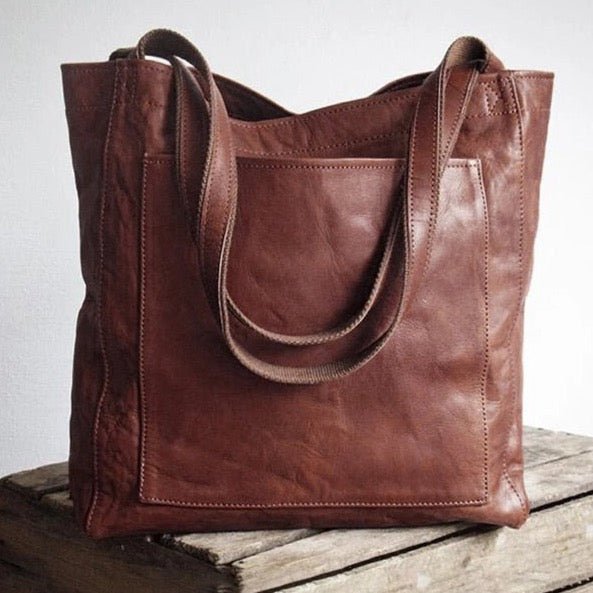 Elegant and Practical Leather Handbag